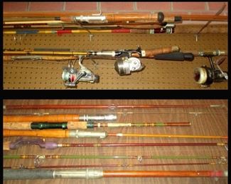 There are lots of Fishing Poles, Reels, Tackle Boxes, Lures and Fishing Equipment Available 