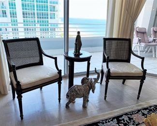 Black Lacquer chairs