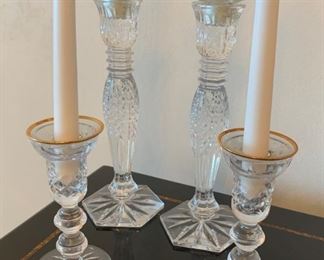 Crystal Candlesticks