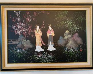 Painting by Mau Ling