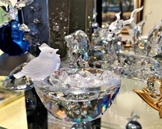 Swarovski Bird Basket