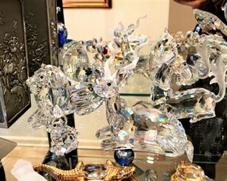 Large Swarovski Animals