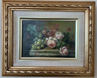 Oil Painting on Porcelain