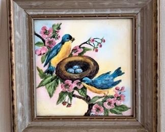 Oil Painting on Porcelain