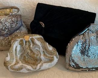 Whiting & Davis, Metal and Beaded bags 