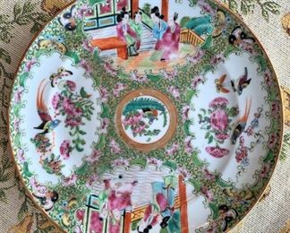 Rose Medallion Plate