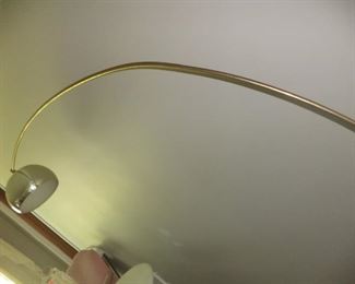 chrome arc floor lamp