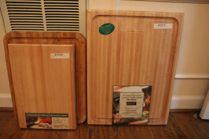 Boos cutting boards, new in package
