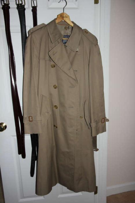 men's Burberrys' overcoat