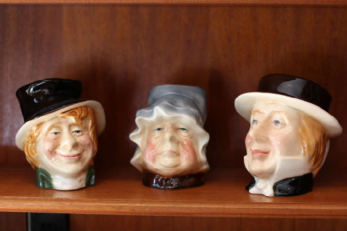 Kingston Pottery Dickens Toby jugs (made in England)
