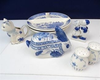 Dutch Blue Styled Fine China Decorative Kitchenware