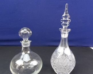 Crystal and Glass Decanters