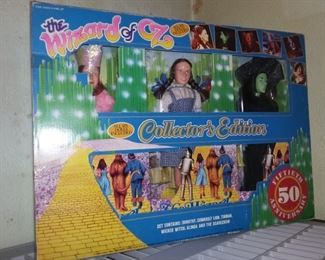 Wizard of Oz Collector Edition Action Figures Dolls 50th Anniversary 