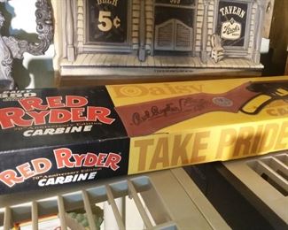 Anniversary Issue Red Ryder Carbine BB Gun by Daisy with Box