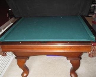 Olhausen pool table with ping pong table top