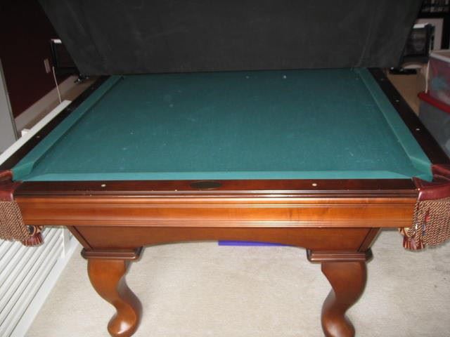Olhausen pool table with ping pong table top