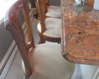 Four Frontgate Swivel Counter Or Bar Seating