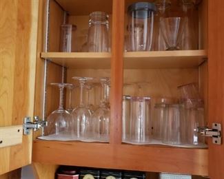 Tons of glasses. Priced to sell. Lots of tea still too.