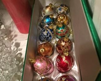 Large Selection of Holiday Ornaments.