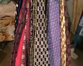 Huge Selection of Men's Ties and Suspenders.