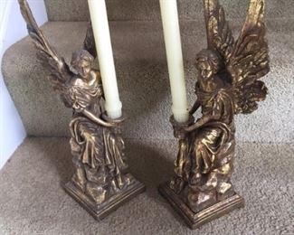 Angel Candlestick Holders.