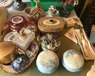 Vintage Dressing Table Accessories.