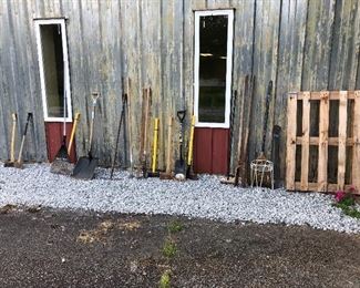 More yard tools...