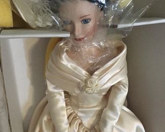 Ashton Drake Bride Dolls - New in Box