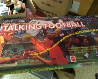 Mattel Talking football game - 1970s