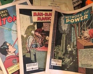1950s informational comic books