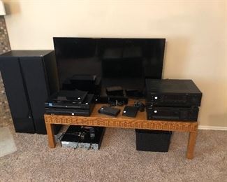 TV, Speakers, Electronics, TV Console