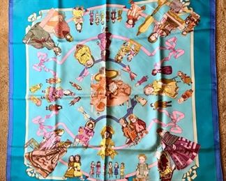 Vintage Hermes Scarf by Loic Dubigen https://ctbids.com/#!/description/share/178912