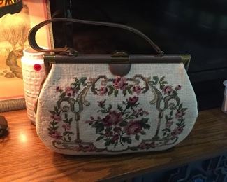 This stitched purse shows a talent that is not seen everyday. $75