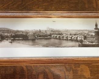 Praha V. Roce 1912 print...Prague ca. 1912 Bridge of Charles $35
