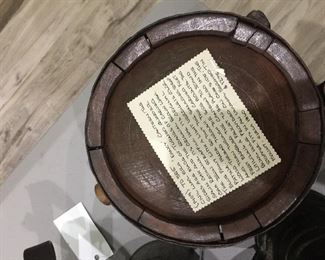 This phenomenal canteen has a great description in the picture. The value has appreciated over the past 10-12 years for such a find. $1800.