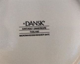 Dansk Santiago dishes