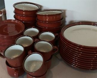 Ranmaru stoneware dishes