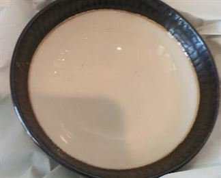 Crate and Barrel "Scavo" dishes.  Service for 12