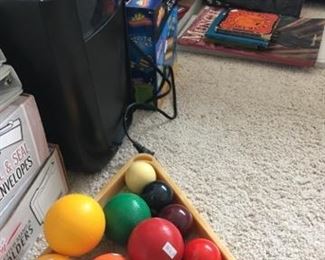 Pool balls