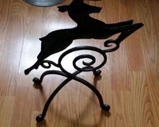 tbs stag candle holder
