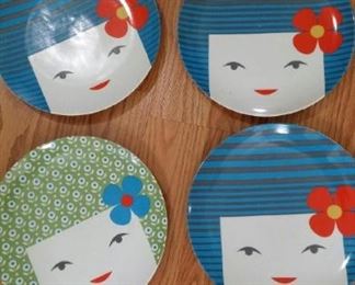 tbs geisha plates