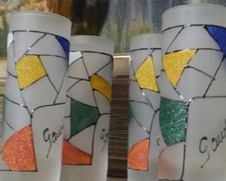 tbs Miro style shot glasses