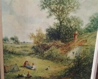tbs framed pastoral giclee