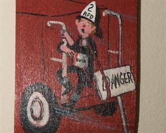 Fireman Wall Art