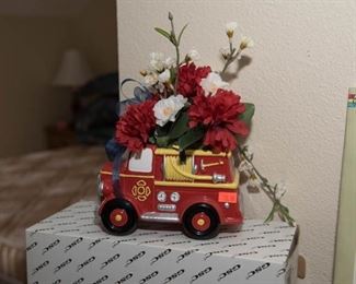 Fire Truck Planter