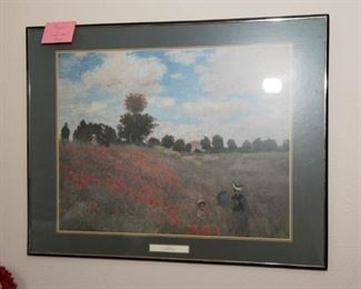 Claude Monet Art “Poppies”