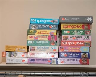 Assortment of Puzzles