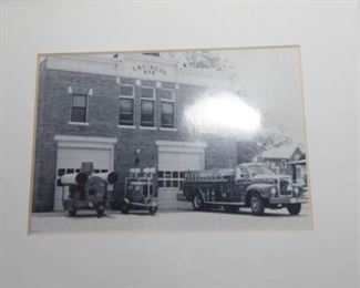 Black and White Photos Of Fire Trucks