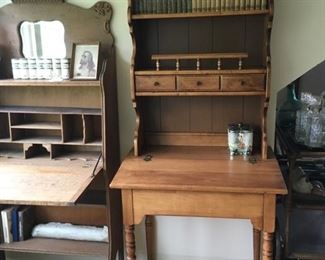 Antique Desk/Bookshelf