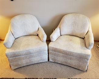 Two Upholstered Chairs